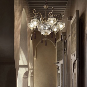 CANDELABRU HAREM SP9, MARO, DIN METAL, STIL VINTAGE - Img 2