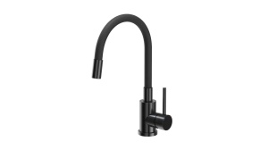 CHIUVETA BUCATARIE REA LUKE 100, CU BATERIE INCLUSA, NEGRU, DIN INOX, CALITATE SUPERIOARA - Img 2