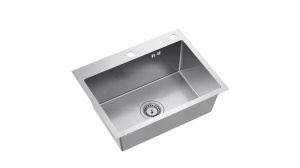 CHIUVETA BUCATARIE REA LUKE 110 WORKSTATION, CU BATERIE INCLUSA, NICHEL PERIAT, DIN INOX, CALITATE SUPERIOARA - Img 4