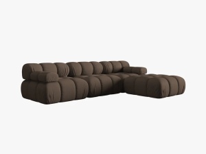 COLTAR BELLIS, CU 4 LOCURI, MARO, CU TAPITERIE DIN TEXTIL 3D SONIC, MICADONI - Img 2