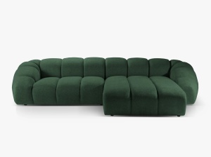 COLTAR DIANA, DREAPTA, 4 LOCURI, 334 CM, DIVERSE CULORI SI MATERIALE, DESIGN DEOSEBIT - Img 4