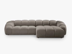 COLTAR DIANA, DREAPTA, 4 LOCURI, 334 CM, DIVERSE CULORI SI MATERIALE, DESIGN DEOSEBIT - Img 14