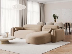 COLTAR ELEGANT 4 LOCURI, SYDNEY, DIVERSE CULORI, DREAPTA, MATERIAL CATIFEA, ARTIM GROUP SELECTION - Img 1
