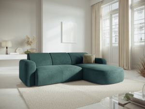 COLTAR ELEGANT DREAPTA 250CM, JASMIN 4 LOCURI, DIVERSE CULORI, MATERIAL TEXTIL BOUCLE, ARTIM GROUP COLLECTION