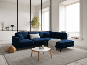COLTAR ELEGANT DREAPTA 254CM, VENUS 5 LOCURI, DIVERSE CULORI, MATERIAL CATIFEA, ARTIM GROUP COLLECTION - Img 10