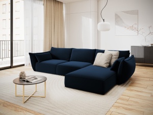 COLTAR ELEGANT DREAPTA 308CM, VANDA 4 LOCURI, DIVERSE CULORI, MATERIAL CATIFEA, ARTIM GROUP COLLECTION - Img 8