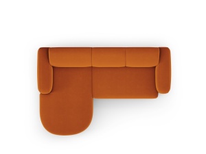 COLTAR ELEGANT STANGA 250CM, JASMIN 4 LOCURI, DIVERSE CULORI, MATERIAL CATIFEA, ARTIM GROUP COLLECTION - Img 18