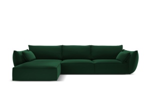 COLTAR ELEGANT STANGA 308CM, VANDA 4 LOCURI, DIVERSE CULORI, MATERIAL CATIFEA, ARTIM GROUP COLLECTION - Img 9