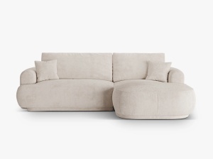 COLTAR EXTENSIBIL ELLA, DREAPTA, CU SPATIU DE DEPOZITARE, 5 LOCURI, 271 CM, DIVERSE CULORI SI MATERIALE, DESIGN DEOSEBIT - Img 13
