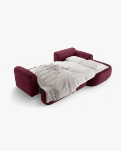 COLTAR EXTENSIBIL ELLA, PE DREAPTA, VISINIU, 271X174 CM, TAPITAT CU TAPITERIE DIN TEXTIL STRUCTURAT SORELLA, MICADONI - Img 5