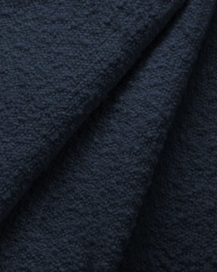 COLTAR EXTENSIBIL, PE STANGA, JODIE, 246X151 CM, ALBASTRU INCHIS, TAPITAT CU TAPITERIE DIN TEXTIL BOUCLE BALOO, MICADONI - Img 7