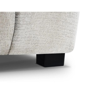 COLTAR FIX IN FORMA DE L STANGA SAU DREAPTA( DUPA CERERE), 300CM, CONFECTIONAT DIN MATERIAL TIP CHENILLE, GRI INCHIS, JACOBS, STIL MODERN - Img 4