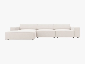 COLTAR JODIE, STANGA, 4 LOCURI, 284 CM, DIVERSE CULORI SI MATERIALE, DESIGN DEOSEBIT - Img 14