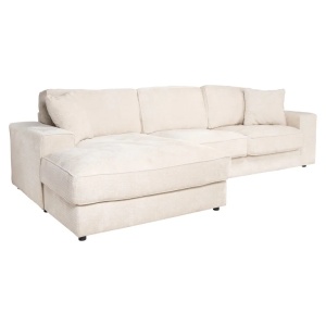 COLTAR LUND CU 2,5 LOCURI + SEZLONG EXTENSIBIL PE STANGA, NIAGARA 902 BEJ CHENILLE, SANTOS-2.5AR+LCH95L.E429, CONFECTIONAT DIN LEMN, METAL SI 100% POLIESTER, RICHMOND INTERIOR - Img 3