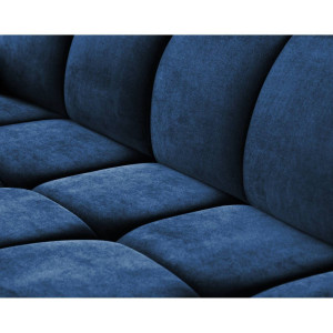 COLTAR MODERN DEOSEBIT, GOMEZ U 330CM, DIN CATIFEA DE CULOARE ALBASTRA, CONFORT SPORIT, MARS - Img 7