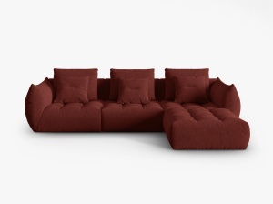 COLTAR MODULAR BLOOM DREAPTA, 4 LOCURI, 332 CM, DIVERSE CULORI SI MATERIALE, DESIGN DEOSEBIT - Img 10
