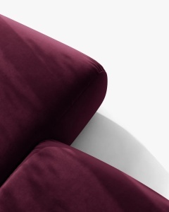 COLTAR MODULAR, OPHELIA, VISINIU, 289 CM, CU TAPITERIE DIN TEXTIL CATIFEA VENUS, MICADONI - Img 5