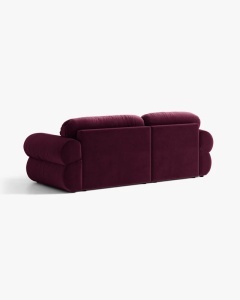 COLTAR MODULAR, OPHELIA, VISINIU, PE DREAPTA, 236 CM, CU TAPITERIE DIN TEXTIL CATIFEA VENUS, MICADONI - Img 4