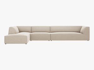 COLTAR MODULAR RUBY, STANGA, 5 LOCURI, 366 CM, DIVERSE CULORI SI MATERIALE, DESIGN DEOSEBIT - Img 20