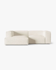 COLTAR NURIA, PE STANGA, FIDES, 252X147 CM, TAPITAT CU TAPITERIE DIN TEXTIL BOUCLE MONET, MICADONI