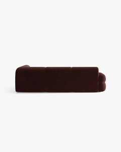COLTAR PE DREAPTA NEO, LEMN DE CIRES, 295X210 CM, TAPITAT CU TAPITERIE DIN TEXTIL CHENILLE GOLD, MICADONI - Img 4