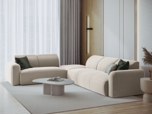 COLTAR STANGA 315CM, JASMIN 6 LOCURI, DIVERSE CULORI, MATERIAL CATIFEA, ARTIM GROUP COLLECTION - Img 2
