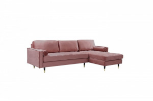 COLTAR SUPERB, CONFORTABIL 260CM, VELVET II, DIN LEMN SI CATIFEA, ARTIM GROUP SELECTION - Img 4