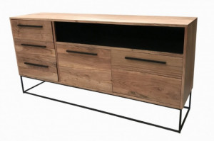 COMODA/BUFET 165CM, STRAIGHT, LEMN MASIV DE SALCAM, ARTIM GROUP SELECTION - Img 2