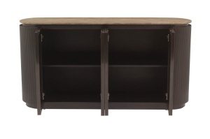 COMODA CU 4 USI, RUSSO, MARO, 214246, CONFECTIONAT DIN TRAVERTIN, ALAMA SI MDF, RICHMOND INTERIORS - Img 5