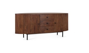 COMODA LIVING 180CM, COD 1598, DIN LEMN DE SALCAM SI METAL, ARTIM GROUP SELECTION - Img 2