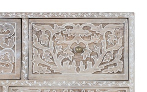 COMODA LIVING 90CM, COD 2183, DIN LEMN DE MANGO, CULOARE NATUR, ARTIM GROUP SELECTION - Img 5