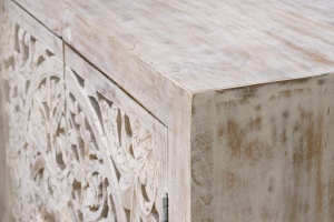 COMODA LIVING DIN LEMN 80CM, LEMN DE MANGO SI METAL, ARTIM GROUP SELECTION - Img 6