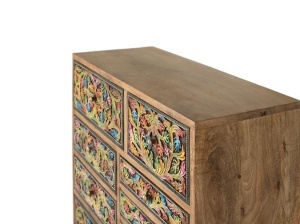 COMODA LIVING/DORMITOR, ARTIM 99CM, DIN LEMN DE MANGO, REALIZATA MANUAL, ARTIM GROUP SELECTION - Img 5