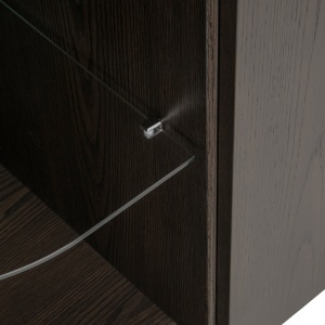 COMODA LIVING LANGFORD 200CM, REALIZAT DIN LEMN DE STEJAR, MDF SI CERAMICA, CULOARE MARO, DESIGN DEOSEBIT, RICHMOND INTERIORS - Img 4