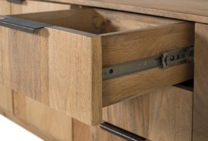COMODA LIVING TV 180CM, LEMN DE MANGO, GINER Y COLOMER - Img 6