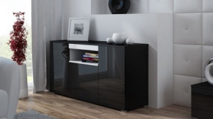 COMODA LIVING VIVA NEAGRA DESIGN MODERN CM