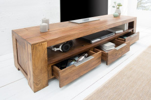 COMODA TV 170CM, MAKASSAR, LEMN DE TRANDAFIR, REALIZAT MANUAL, ARTIM GROUP COLLECTION - Img 4