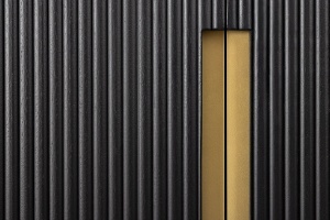 COMODA TV, GATSBY 160CM, LEMN DE MANGO, NEGRU/AURIU, ARTIM GROUP SELECTION - Img 3