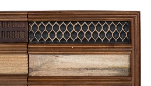 COMODA TV KENYA 140CM, REALIZATA DIN LEMN DE MANGO SI METAL, CULOARE NATUR/NEGRU, GINER Y COLOMER - Img 4