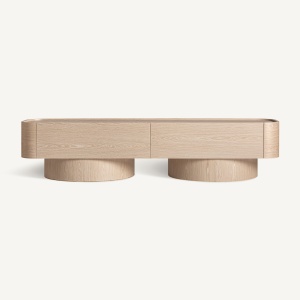 COMODA TV PRAYSSAC 220CM, DIN FURNIR DIN LEMN, DESIGN CONTEMPORAN, VICAL HOME - Img 2
