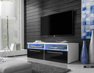 COMODA TV SIENA DIN LEMN SI PLACI LAMINATE - DIVERSE NUANTE
