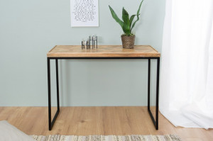 CONSOLA DIN LEMN MASIV MANGO FUSION 38022- DESIGN VINTAGE/INDUSTRIAL - Img 2