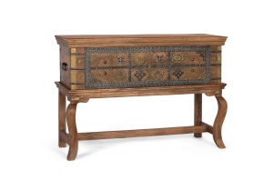 CONSOLA ZORA 116CM, REALIZATA DIN LEMN DE MANGO, CULOARE NATUR, GINER Y COLOMER