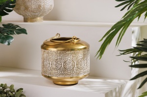 DECORATIUNE DE ILUMINAT, ORIENT 25CM, AURIU, METAL, REALIZATA MANUAL, ARTIM GROUP SELECTION