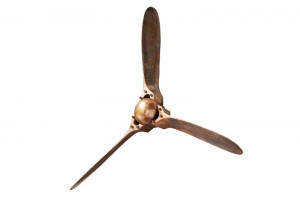 DECORATIUNE DE PERETE 97CM, SCREW, COD 39537, CUPRU STIL VINTAGE - Img 5