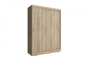 DULAP DORMITOR WIKI 130 STEJAR SONOMA DESIGN MODERN PSK