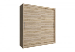 DULAP DORMITOR WIKI 180 STEJAR SONOMA DESIGN MODERN PSK