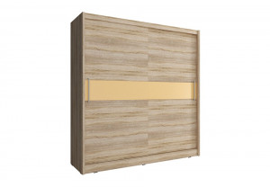 DULAP DORMITOR WIKI V 180 STEJAR SONOMA DESIGN MODERN PSK