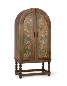 DULAP ELEGANT SILEX 83CM, REALIZAT DIN LEMN DE MANGO, CULOARE MARO/ MULTICOLOR, GINER Y COLOMER