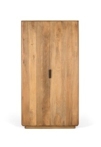 DULAP LIVING 190CM, LEMN DE MANGO, NATUR, GINER Y COLOMER - Img 2